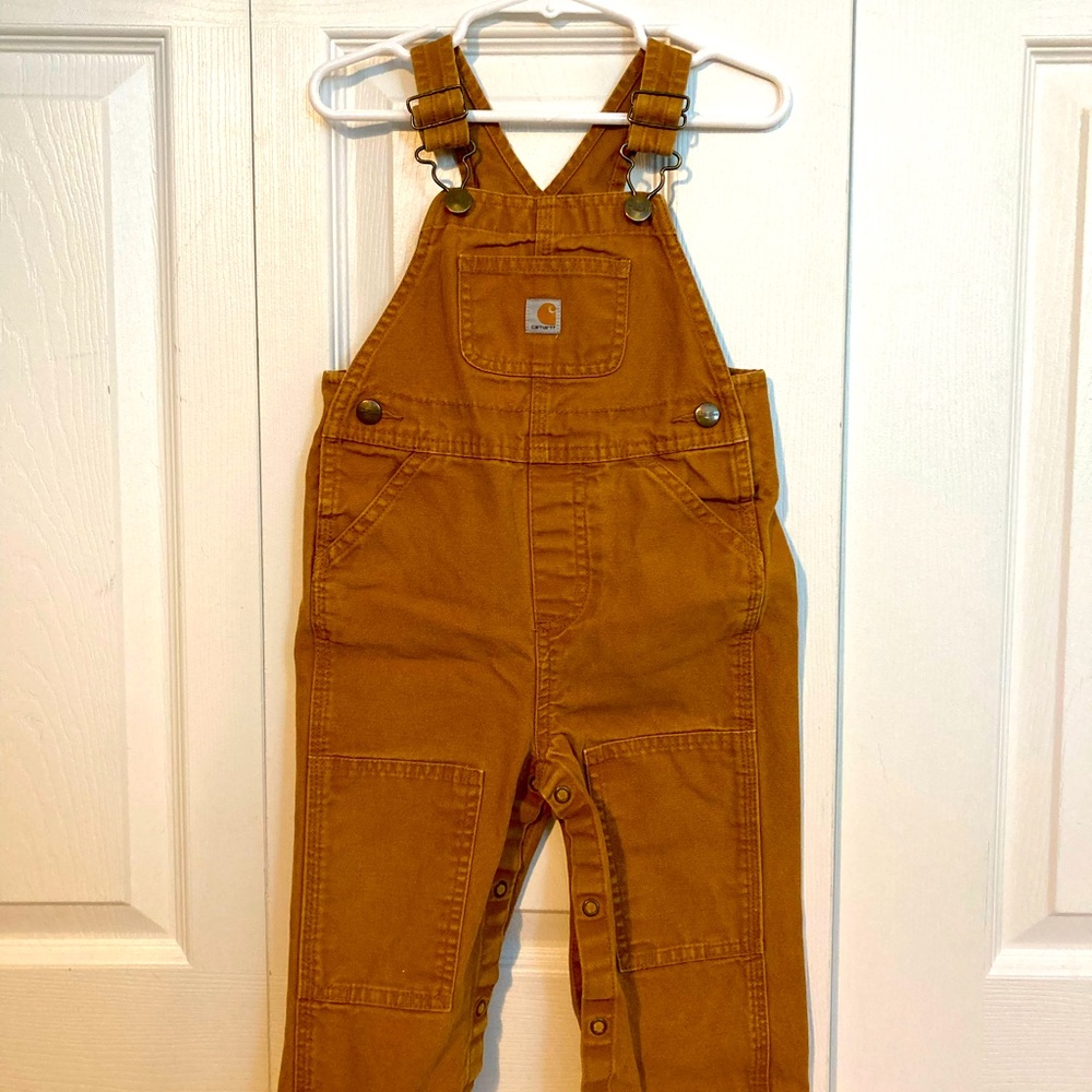 Carhartt toddler overalls!